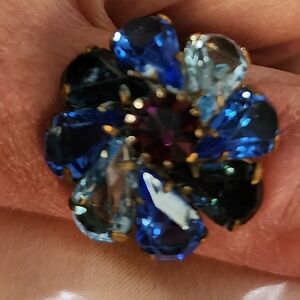Vintage Swarovski Crystal Ring.